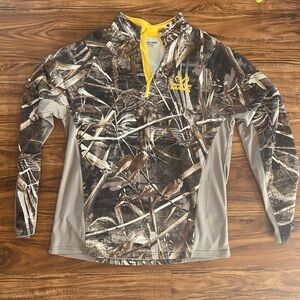 Real tree camp quarter zip